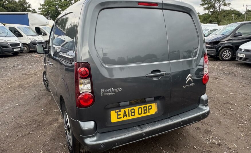 2018 CITROEN BERLINGO 850 EN-PRISE BLUEHDI 850 EN-PRISE BLUEHDI