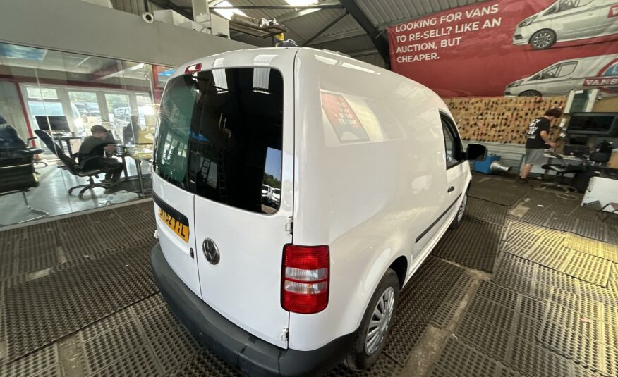 2013 VOLKSWAGEN CADDY C20 PLUS TDI 102
