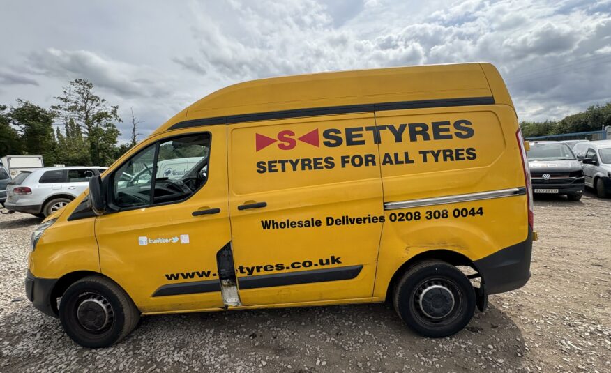 2017 FORD TRANSIT CUSTOM 290 HR P/V