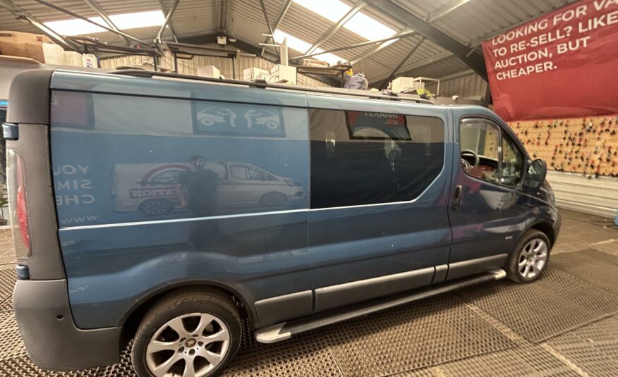 2005 VAUXHALL VIVARO DTI 2900 LWB P/V