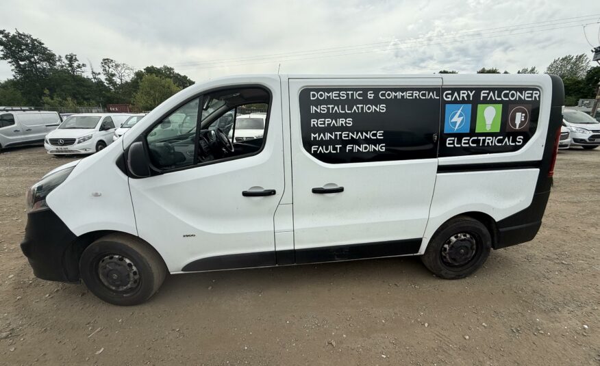 2016 VAUXHALL VIVARO 2900 BT CDTI ECOFLEX SS