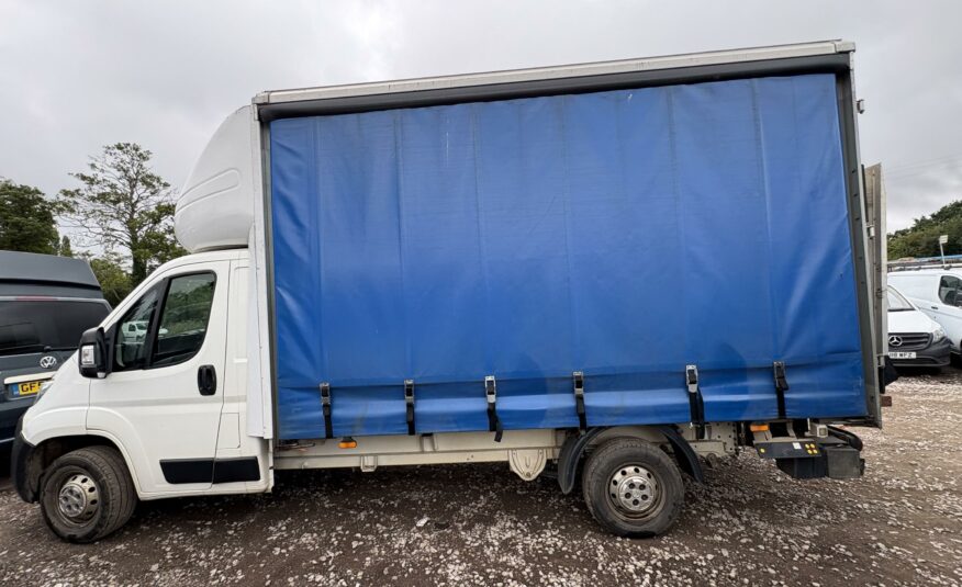 2021 CITROEN RELAY 35 L4 CURTAINSIDE BLUEHDI S/S