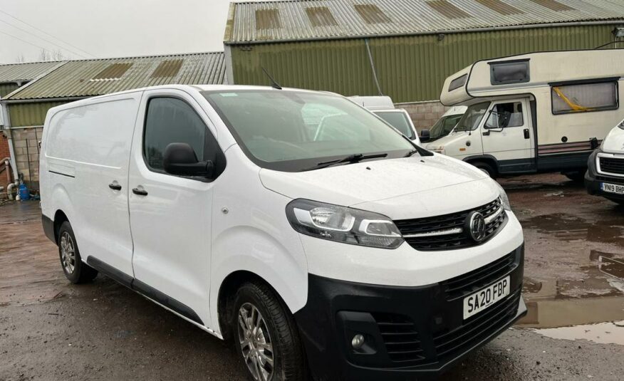 2020 VAUXHALL VIVARO 2900 DYNAMIC S/S