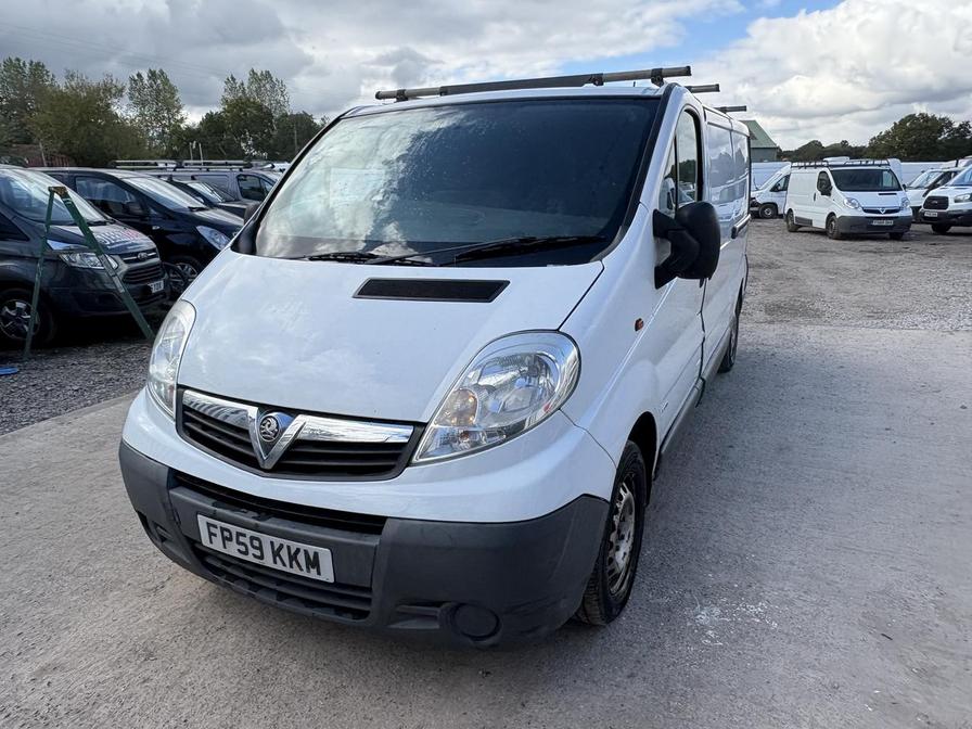 2010 Vauxhall Vivaro Vivaro 2900 CDTI LWB – FP59KKM