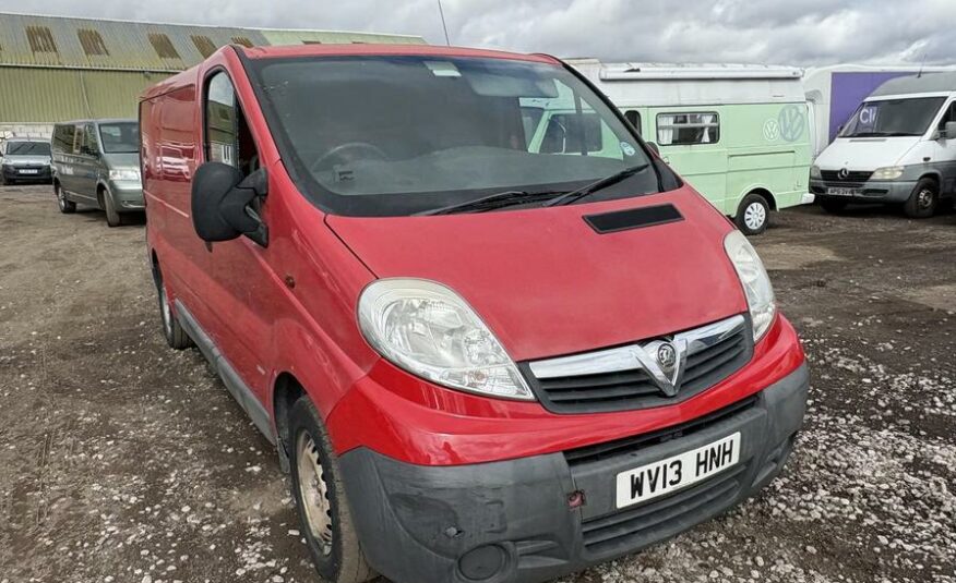 2013 Vauxhall Vivaro Vivaro 2900 ecoFLEX CDTi LWB – WV13HNH