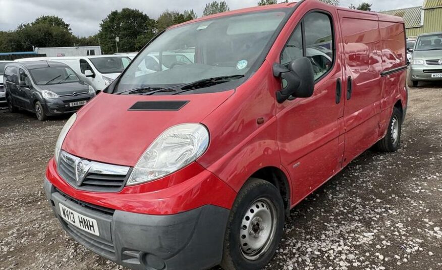 2013 Vauxhall Vivaro Vivaro 2900 ecoFLEX CDTi LWB – WV13HNH