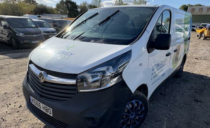 2016 Vauxhall Vivaro Vivaro  2700 CDTI – KS66HBO
