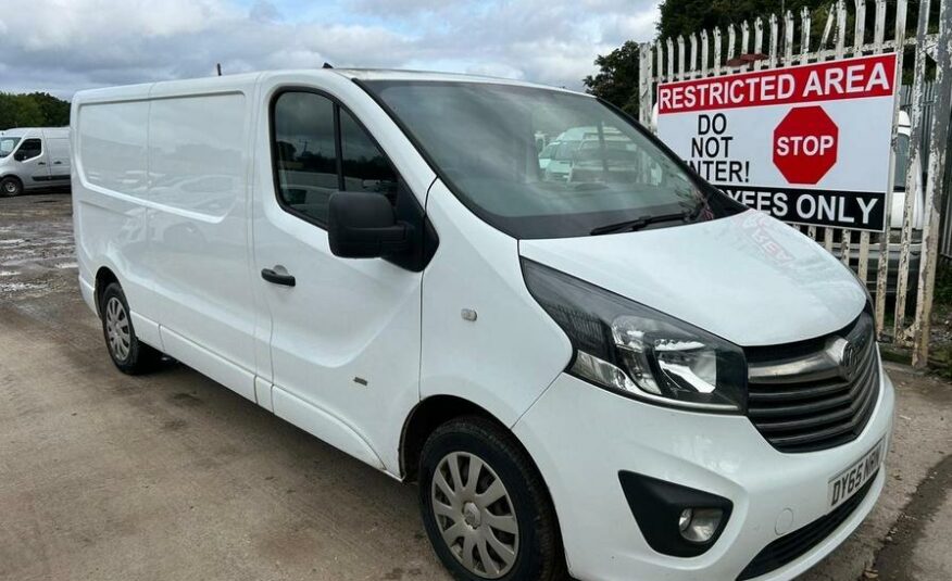 2015 Vauxhall Vivaro Vivaro  2900 Sportive CDTi – DY65NRN