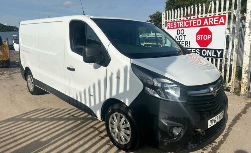 2017 Vauxhall Vivaro Vivaro  2900 CDTI – DY67VTG