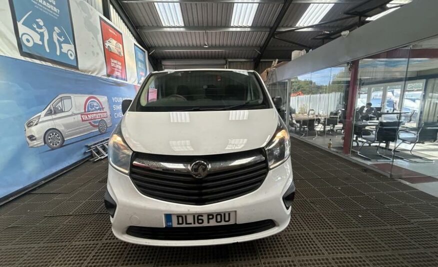 2016 Vauxhall Vivaro Vivaro  2900 CDTI – DL16POU