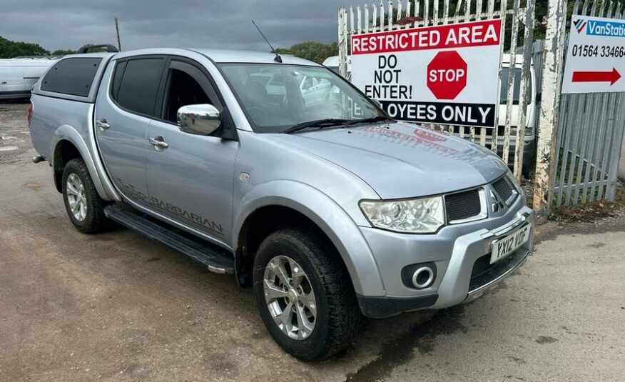 2012 Mitsubishi L200 L200 Barbarian LWB Double Cab DI-D 4×4 Auto – YX12VDF