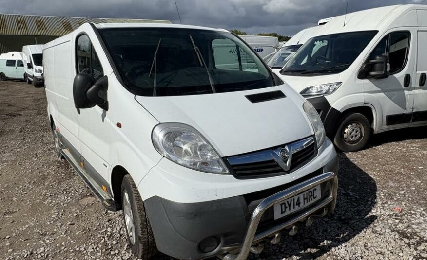 2014 Vauxhall Vivaro Vivaro  2900 CDTI LWB – DY14HRC