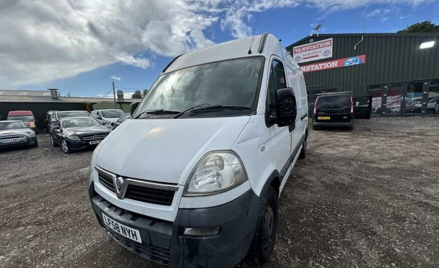 2008 Vauxhall Vivaro 2700 Sportive – LF58NYH