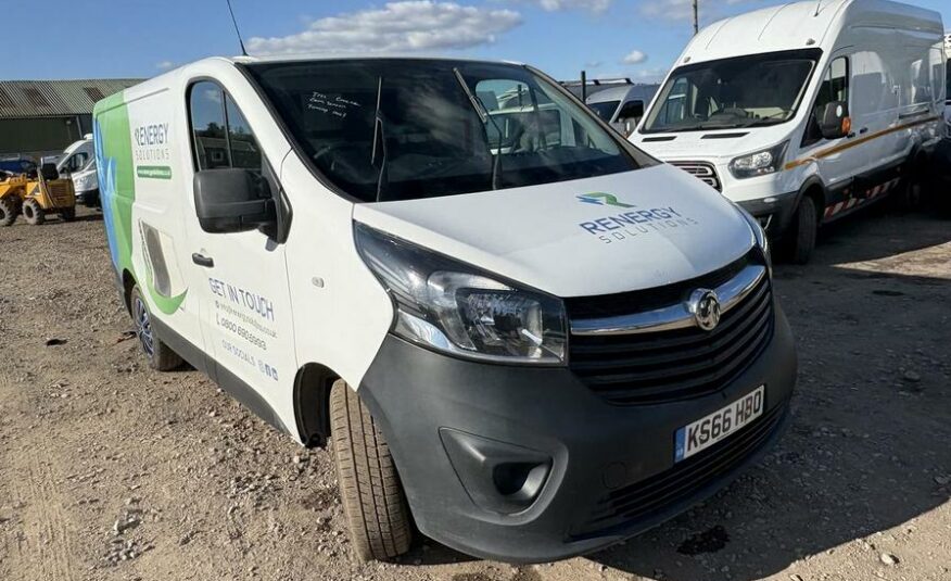 2016 Vauxhall Vivaro Vivaro  2700 CDTI – KS66HBO