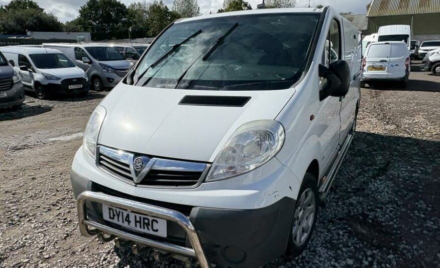 2014 Vauxhall Vivaro Vivaro  2900 CDTI LWB – DY14HRC