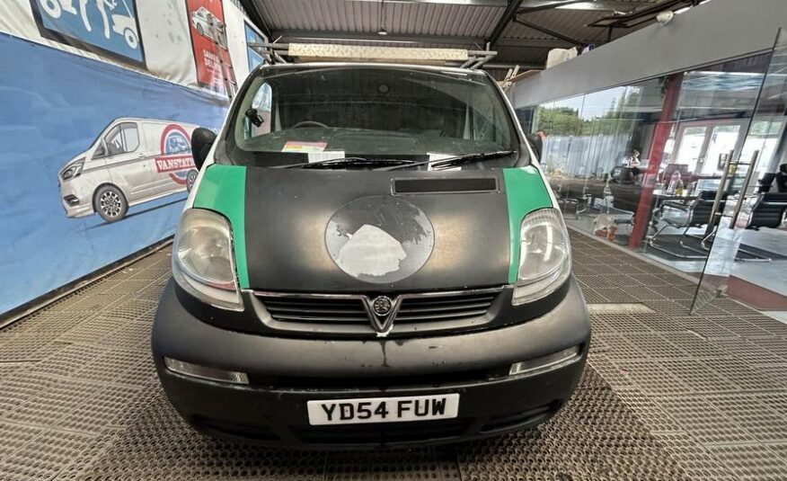 2004 Vauxhall Vivaro Vivaro 2700 Dti SWB – YD54FUW