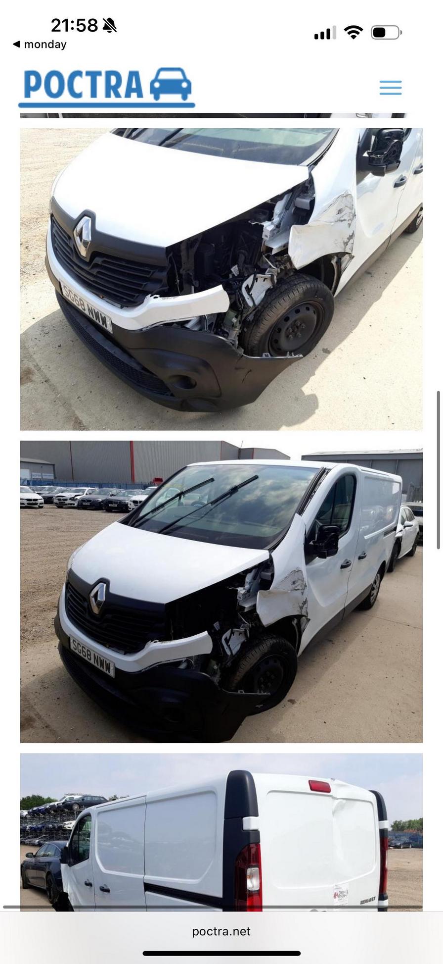 2018 Renault Trafic Trafic SL27 Business dCi – SG68NWW