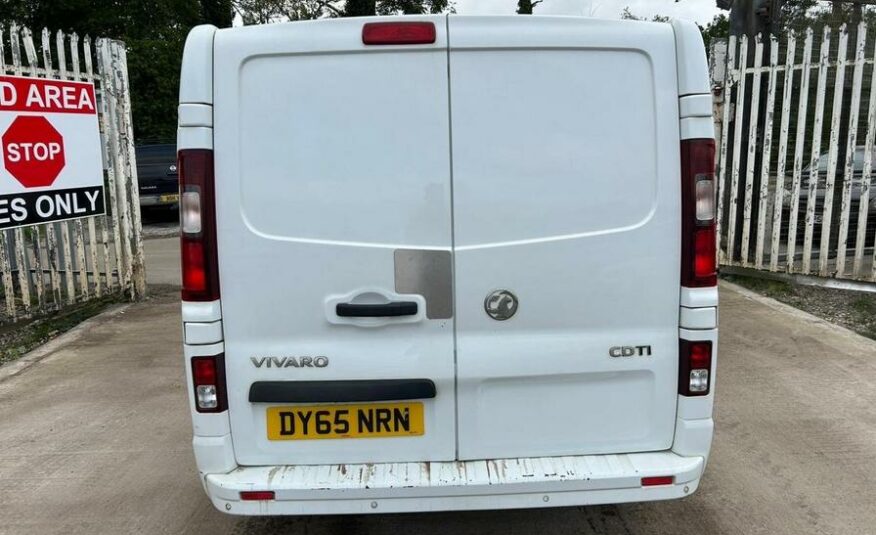 2015 Vauxhall Vivaro Vivaro  2900 Sportive CDTi – DY65NRN