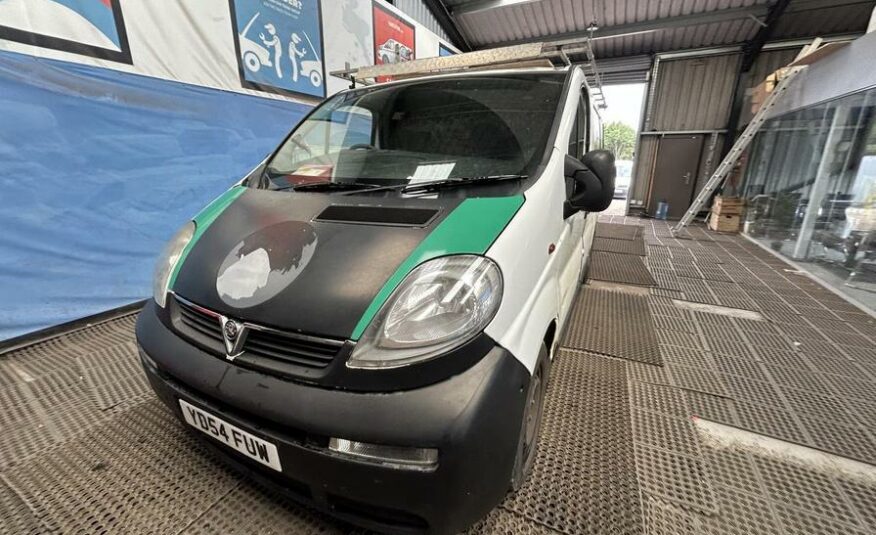 2004 Vauxhall Vivaro Vivaro 2700 Dti SWB – YD54FUW