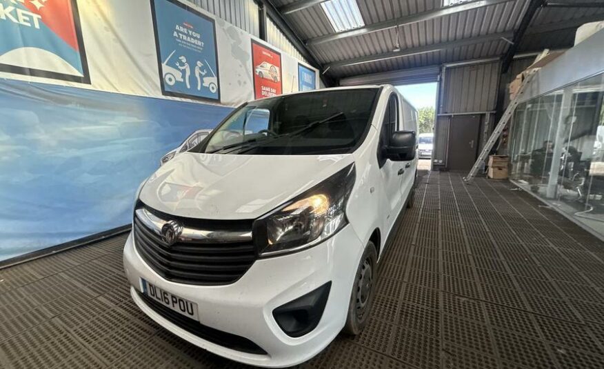 2016 Vauxhall Vivaro Vivaro  2900 CDTI – DL16POU