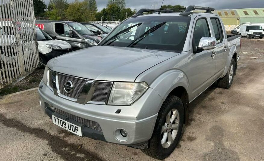 2009 Nissan Navara Navara Aventura Double Cab dCi Auto – YT09UDP