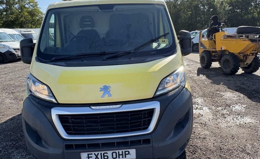 2016 Peugeot Boxer Boxer 333 L1H1 HDi – FX16OHP