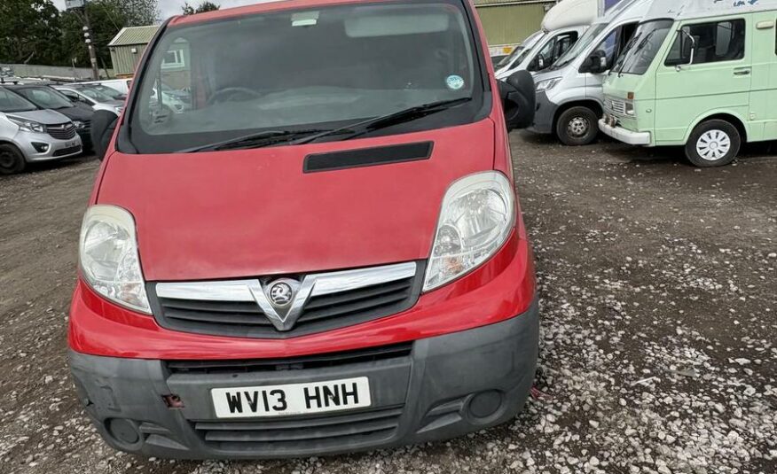 2013 Vauxhall Vivaro Vivaro 2900 ecoFLEX CDTi LWB – WV13HNH