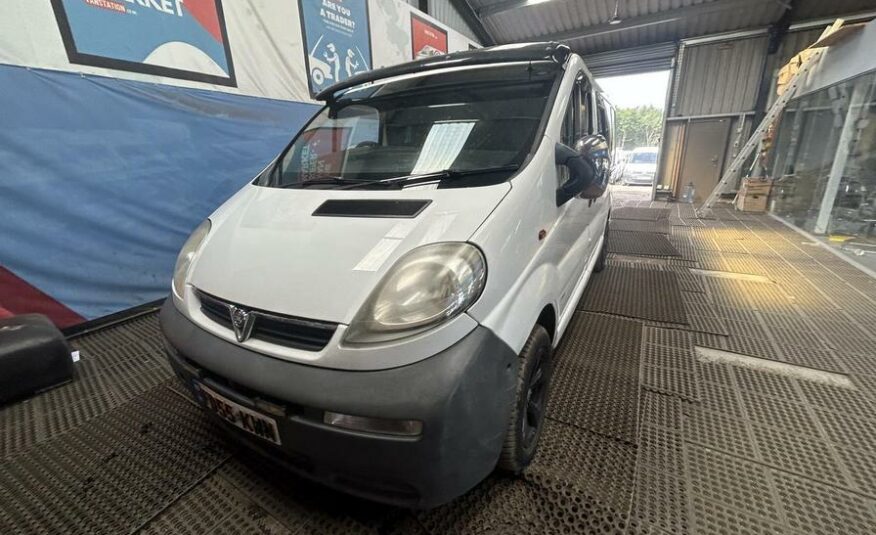 2006 Vauxhall Vivaro Vivaro 2900 DI SWB – FD55KWN