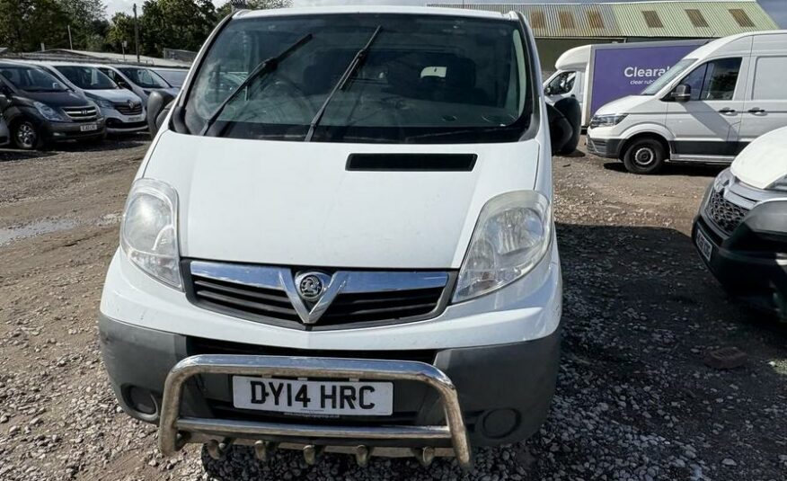 2014 Vauxhall Vivaro Vivaro  2900 CDTI LWB – DY14HRC