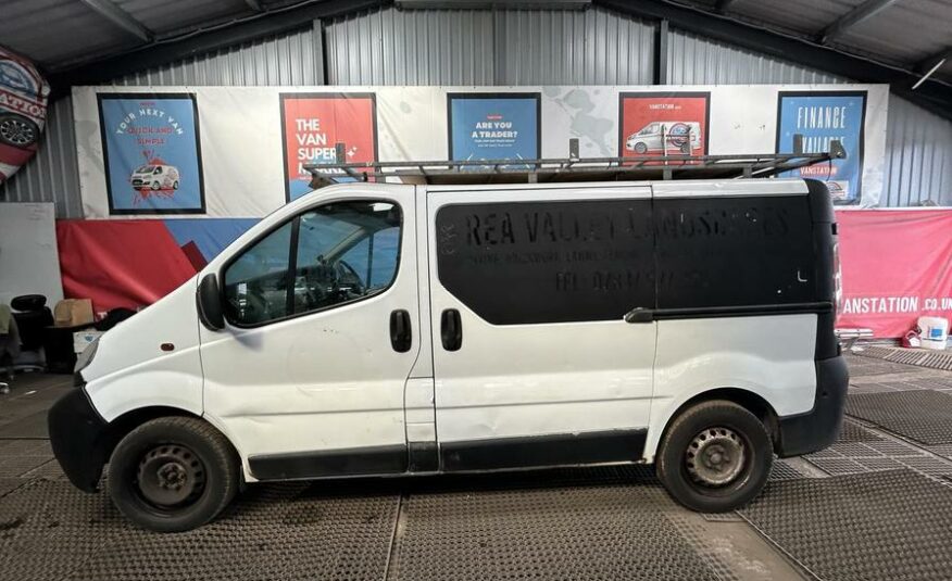 2004 Vauxhall Vivaro Vivaro 2700 Dti SWB – YD54FUW