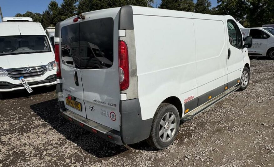 2014 Vauxhall Vivaro Vivaro  2900 CDTI LWB – DY14HRC