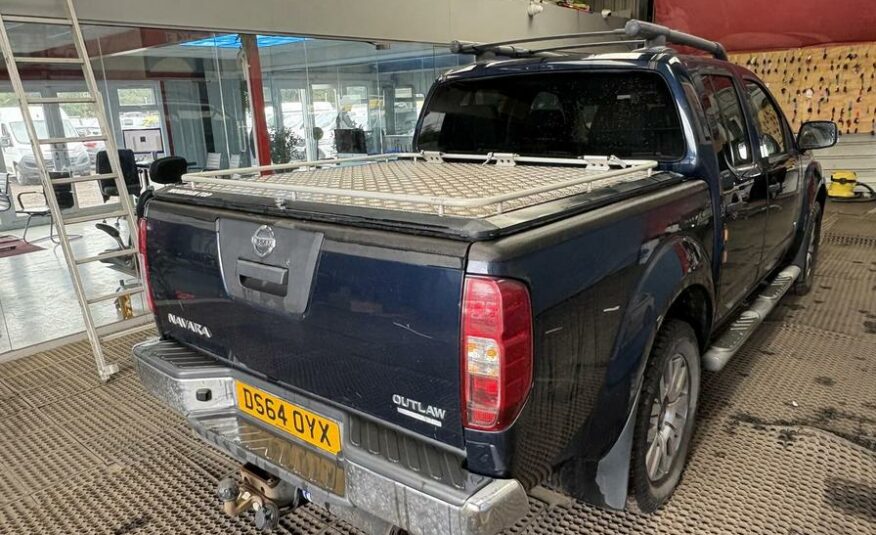 2014 Nissan Navara Navara Outlaw dCi Auto – DS64OYX