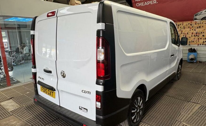 2015 Vauxhall Vivaro Vivaro  2700 CDTI – FD15GXT