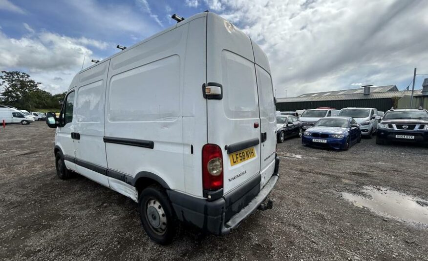 2008 Vauxhall Vivaro 2700 Sportive – LF58NYH