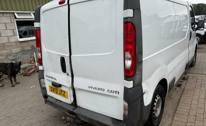 2013 Vauxhall Vivaro Vivaro  2900 CDTI LWB – DV13JTZ