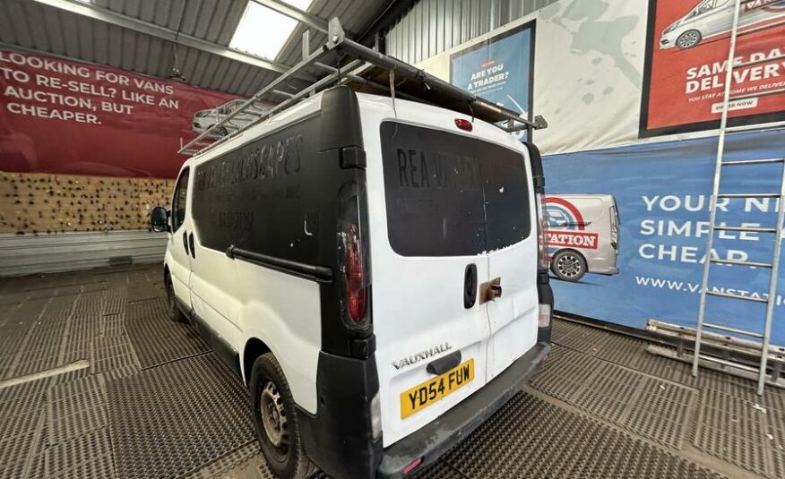 2004 Vauxhall Vivaro Vivaro 2700 Dti SWB – YD54FUW