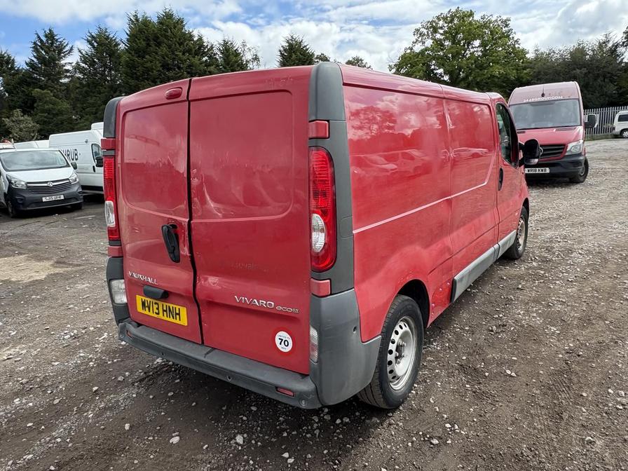 2013 Vauxhall Vivaro Vivaro 2900 ecoFLEX CDTi LWB – WV13HNH