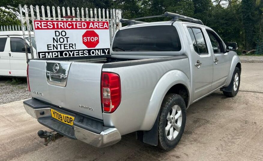2009 Nissan Navara Navara Aventura Double Cab dCi Auto – YT09UDP