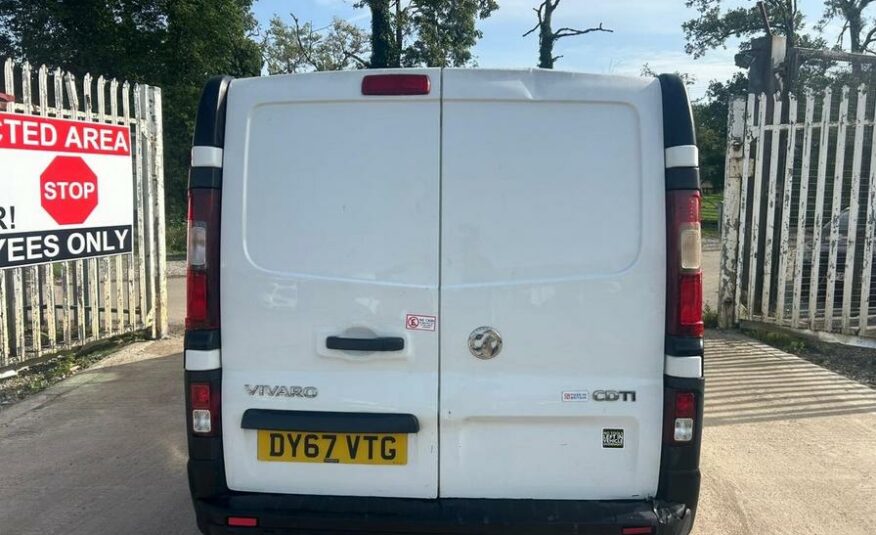 2017 Vauxhall Vivaro Vivaro  2900 CDTI – DY67VTG