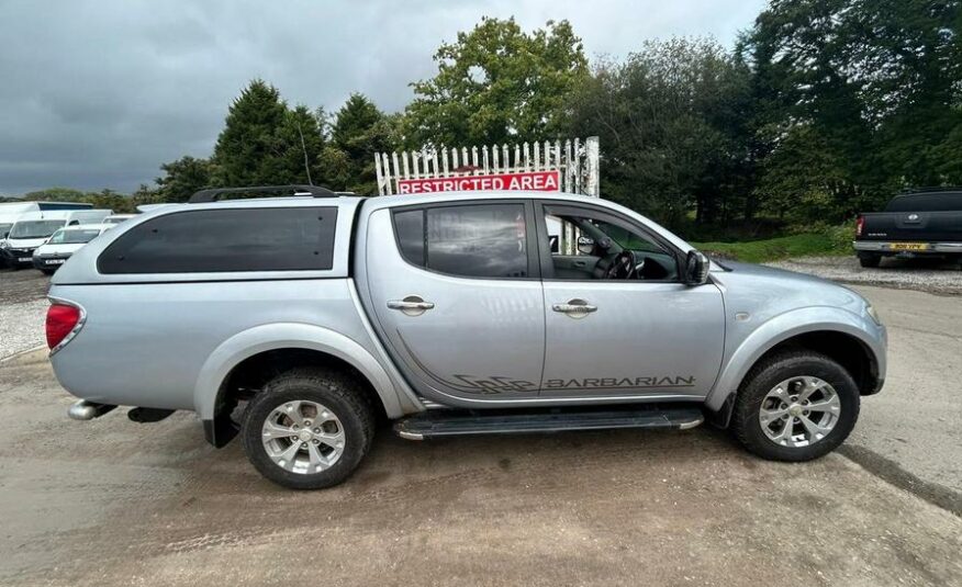 2012 Mitsubishi L200 L200 Barbarian LWB Double Cab DI-D 4×4 Auto – YX12VDF