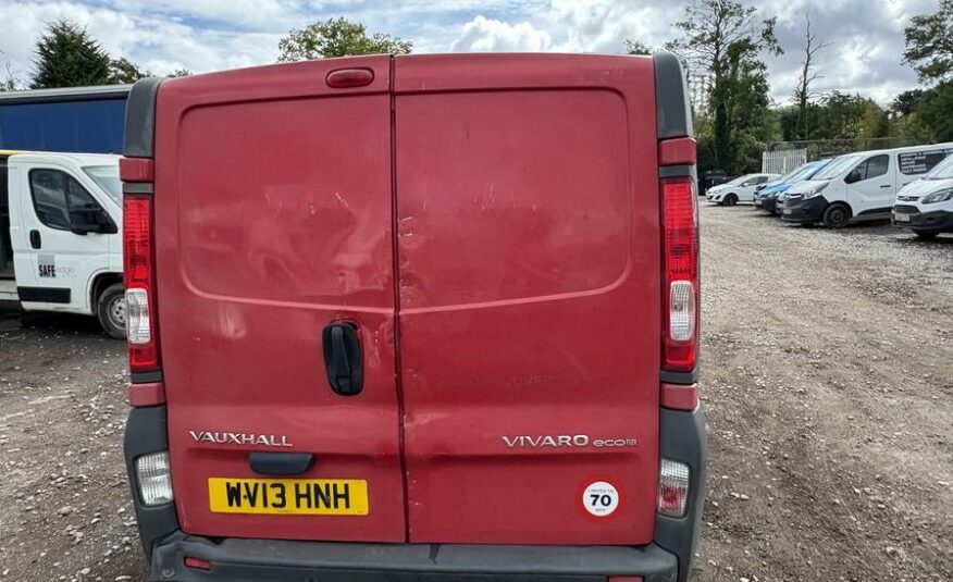 2013 Vauxhall Vivaro Vivaro 2900 ecoFLEX CDTi LWB – WV13HNH