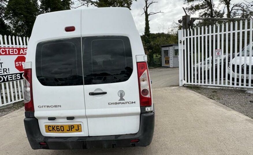 2010 Citroen Dispatch Dispatch 1200 HDI 120 LWB – CK60JPJ