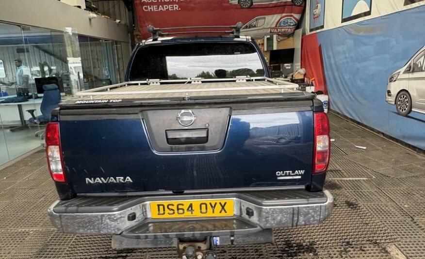 2014 Nissan Navara Navara Outlaw dCi Auto – DS64OYX