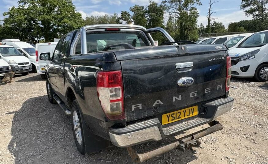 2012 Ford Ranger Ranger Limited Edition 4×4 TDCi – YS12YJV/M12GTE