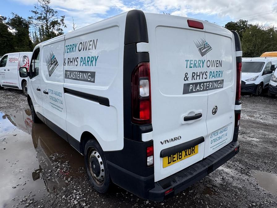 2018 Vauxhall Vivaro – Model: Vivaro  2900 CDTI – DE18XOR
