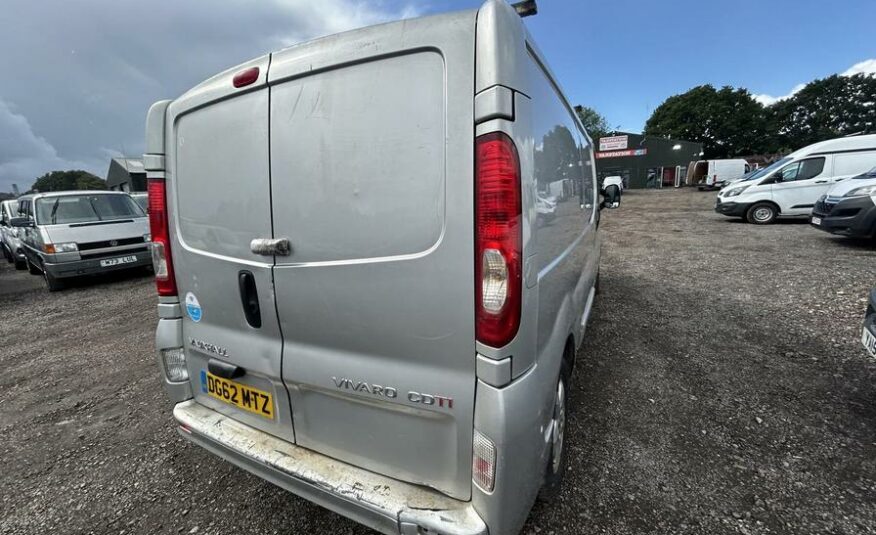 2012 Vauxhall Vivaro Vivaro 2900 Sportive CDTi LWB – DG62MTZ