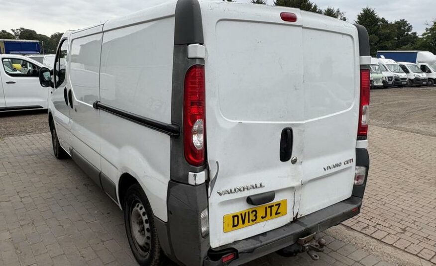 2013 Vauxhall Vivaro Vivaro  2900 CDTI LWB – DV13JTZ