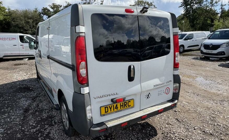 2014 Vauxhall Vivaro Vivaro  2900 CDTI LWB – DY14HRC