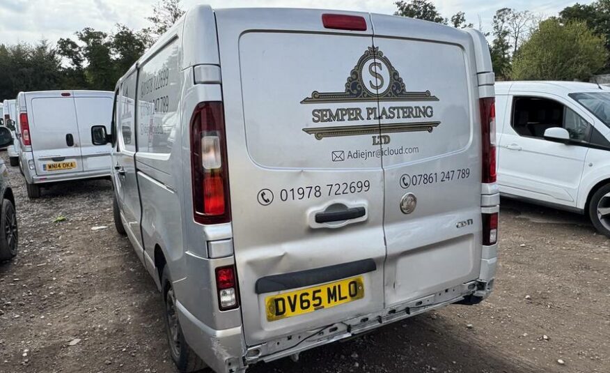 2015 Vauxhall Vivaro Vivaro  2900 Sportive CDTi – DV65MLO