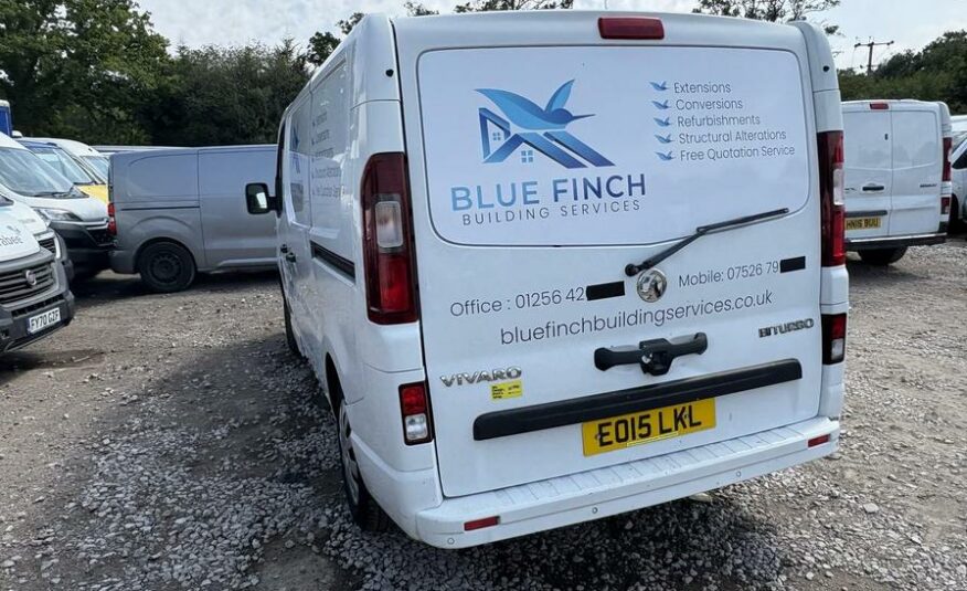 2015 Vauxhall Vivaro Vivaro  2900 Sportive CDTi – EO15LKL